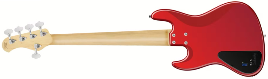Sadowsky Will Lee 22-fret Ash 5c Metroline Signature All Active Mn - Solid Candy Apple Red Metallic - Solid body electric bass - Variation 1