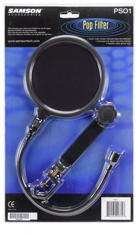 Pop filter & microphone screen Samson PS01