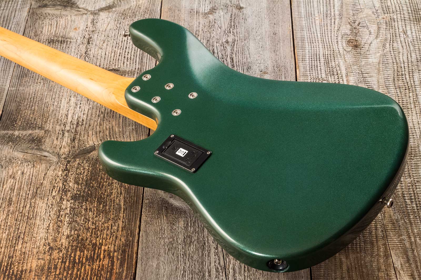 Sandberg California Ii Vs4 35th Anniversary Active Mn - Soft Aged British Racing Green - Solid body electric bass - Variation 4