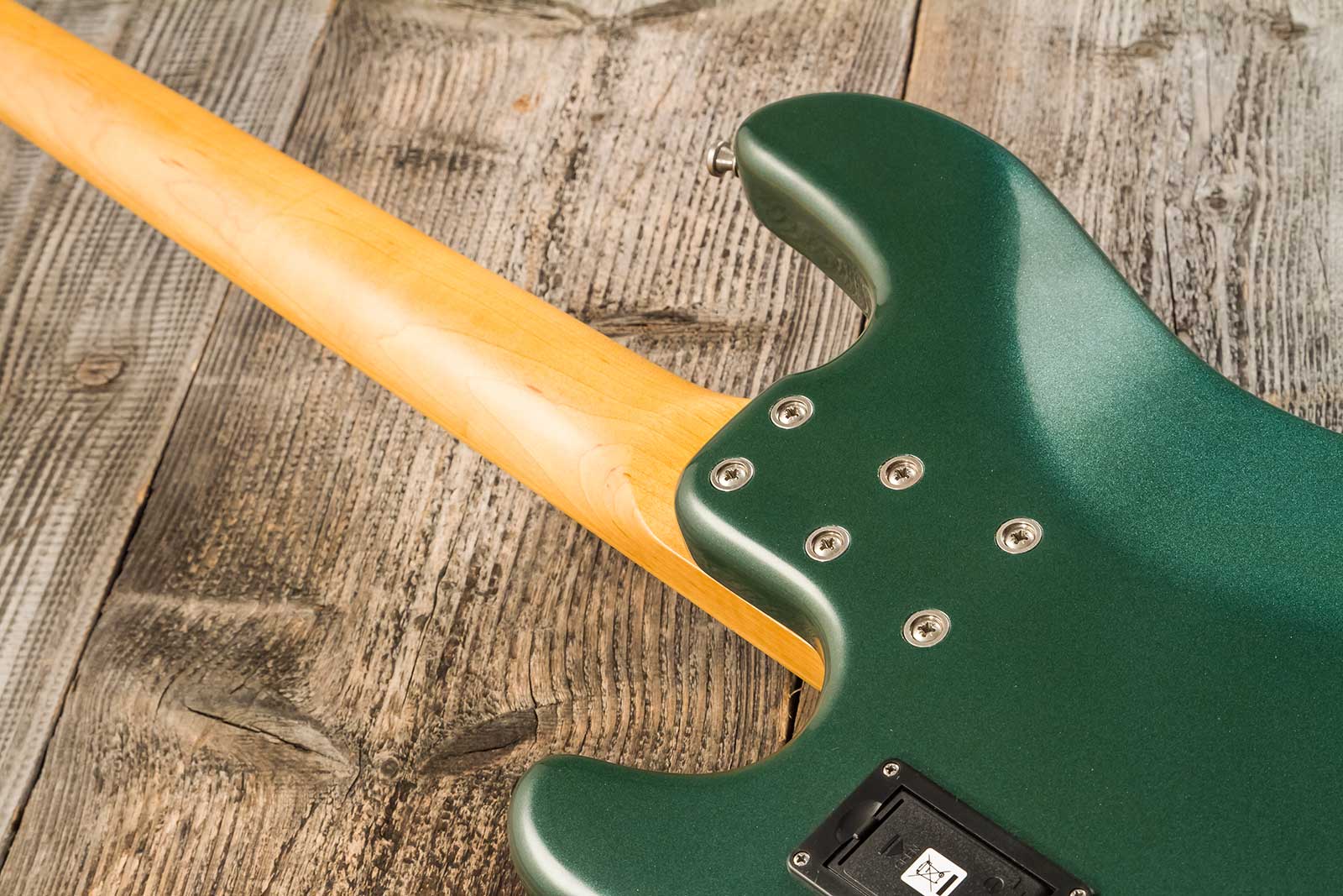 Sandberg California Ii Vs4 35th Anniversary Active Mn - Soft Aged British Racing Green - Solid body electric bass - Variation 5