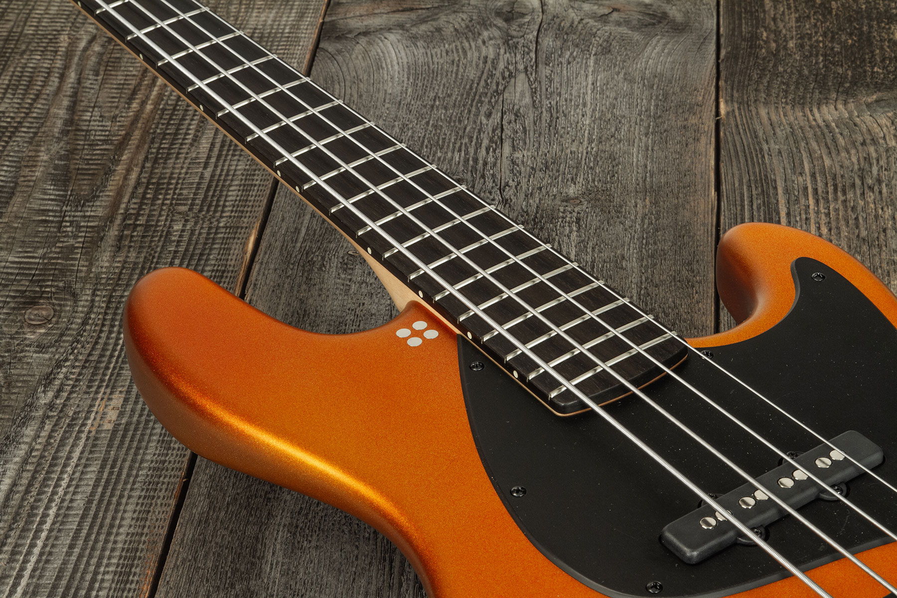 Sandberg California Tm Nighthawk Plus 4c All Act Eb - Copper - Solid body electric bass - Variation 3