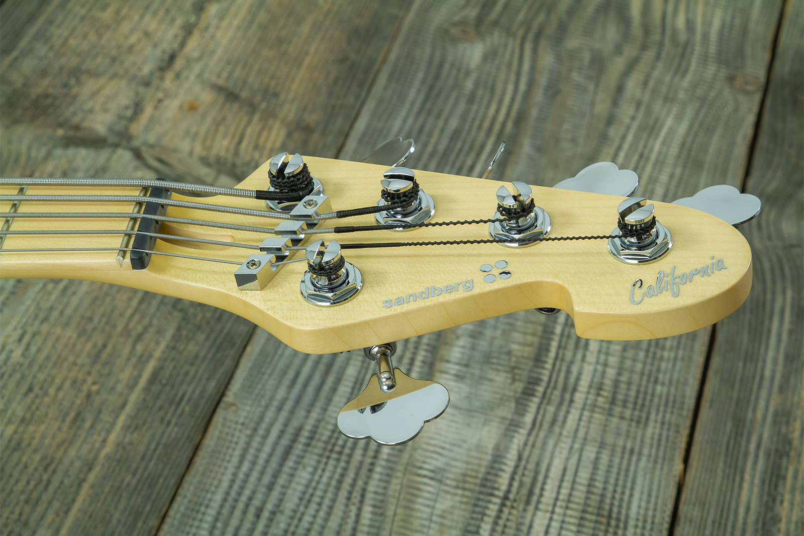Sandberg California Tm Sl Superlight 5c All Active Mn #50318 - Matt Tobacco Sunburst - Solid body electric bass - Variation 6
