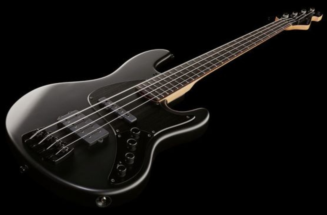 Sandberg California Tm4 Nighthawk All Active Pf - Matt Black - Solid body electric bass - Variation 1
