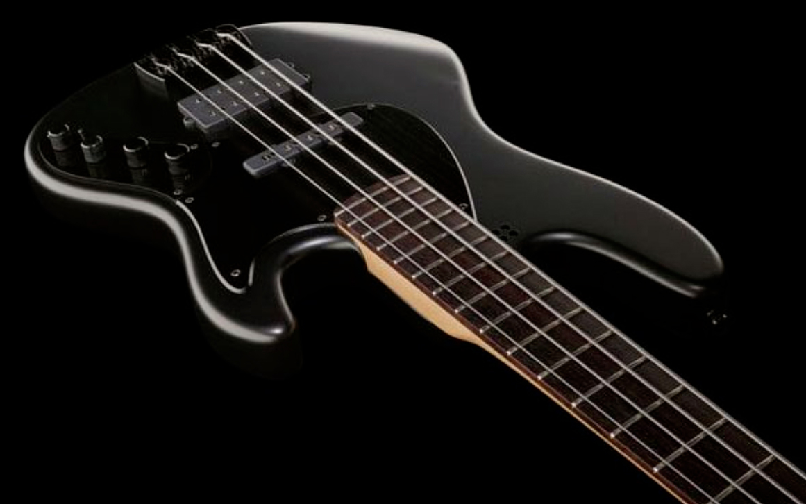 Sandberg California Tm4 Nighthawk All Active Pf - Matt Black - Solid body electric bass - Variation 3