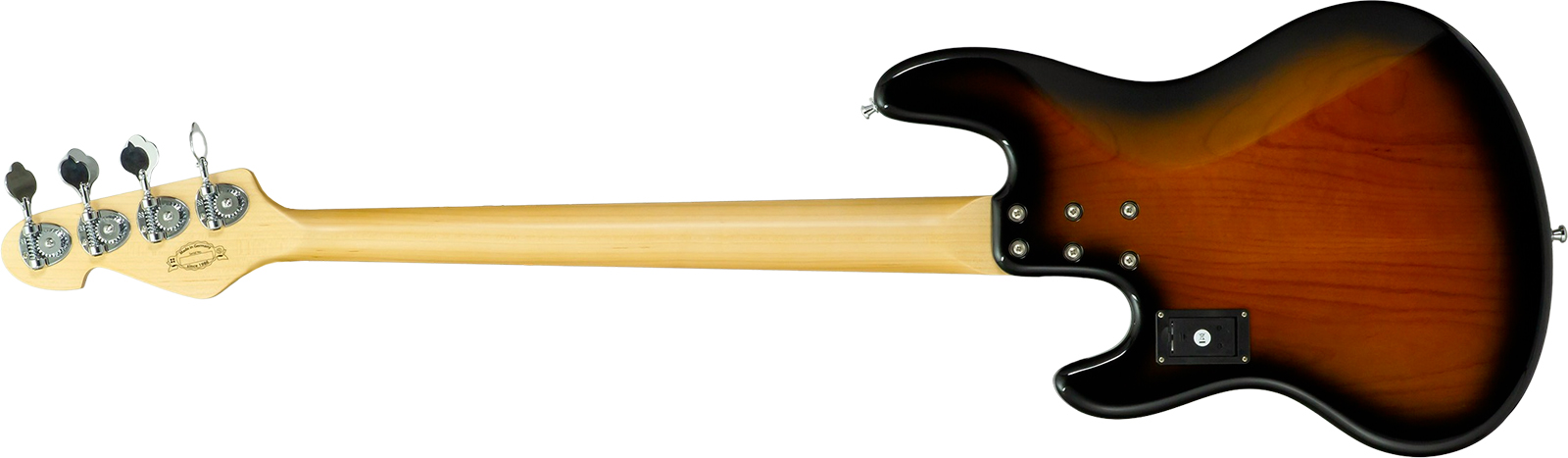 Sandberg California Tm4 Sl Abalone Dots Superlight 4c All Active Pf - Tobacco Sunburst - Solid body electric bass - Variation 1