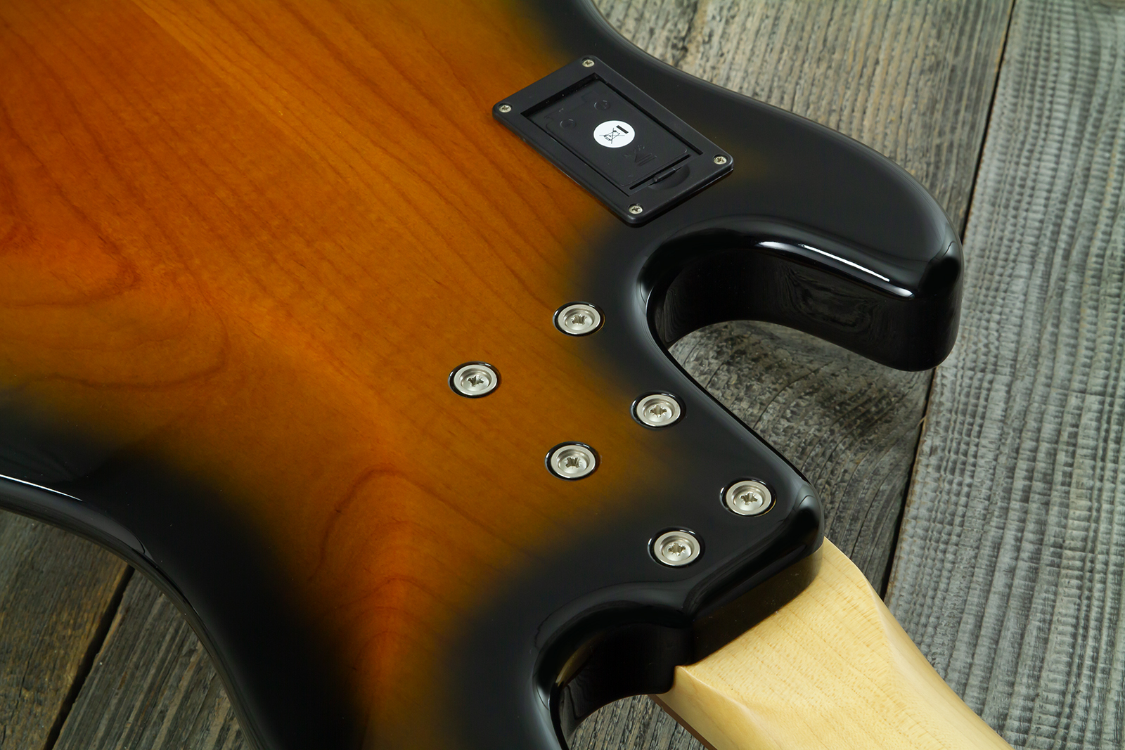 Sandberg California Tm4 Sl Abalone Dots Superlight 4c All Active Pf - Tobacco Sunburst - Solid body electric bass - Variation 6