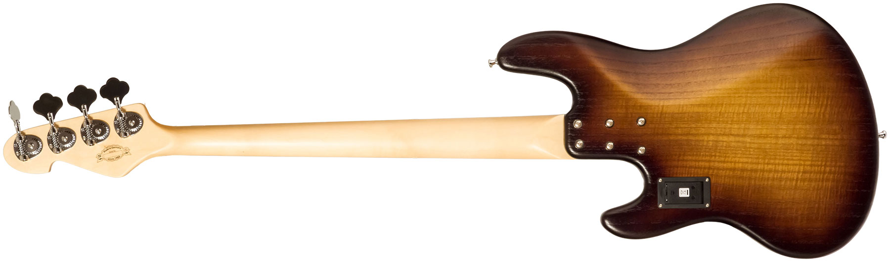 Sandberg California Tm4 Sl Superlight All Active Pf - Tobacco Sunburst - Solid body electric bass - Variation 1