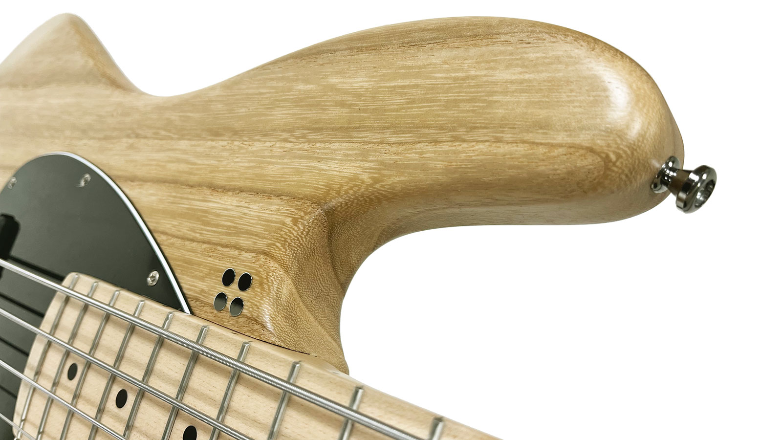 Sandberg California Tm4 Sl Superlight Black Dots 4c All Active Mn - Natural - Solid body electric bass - Variation 2