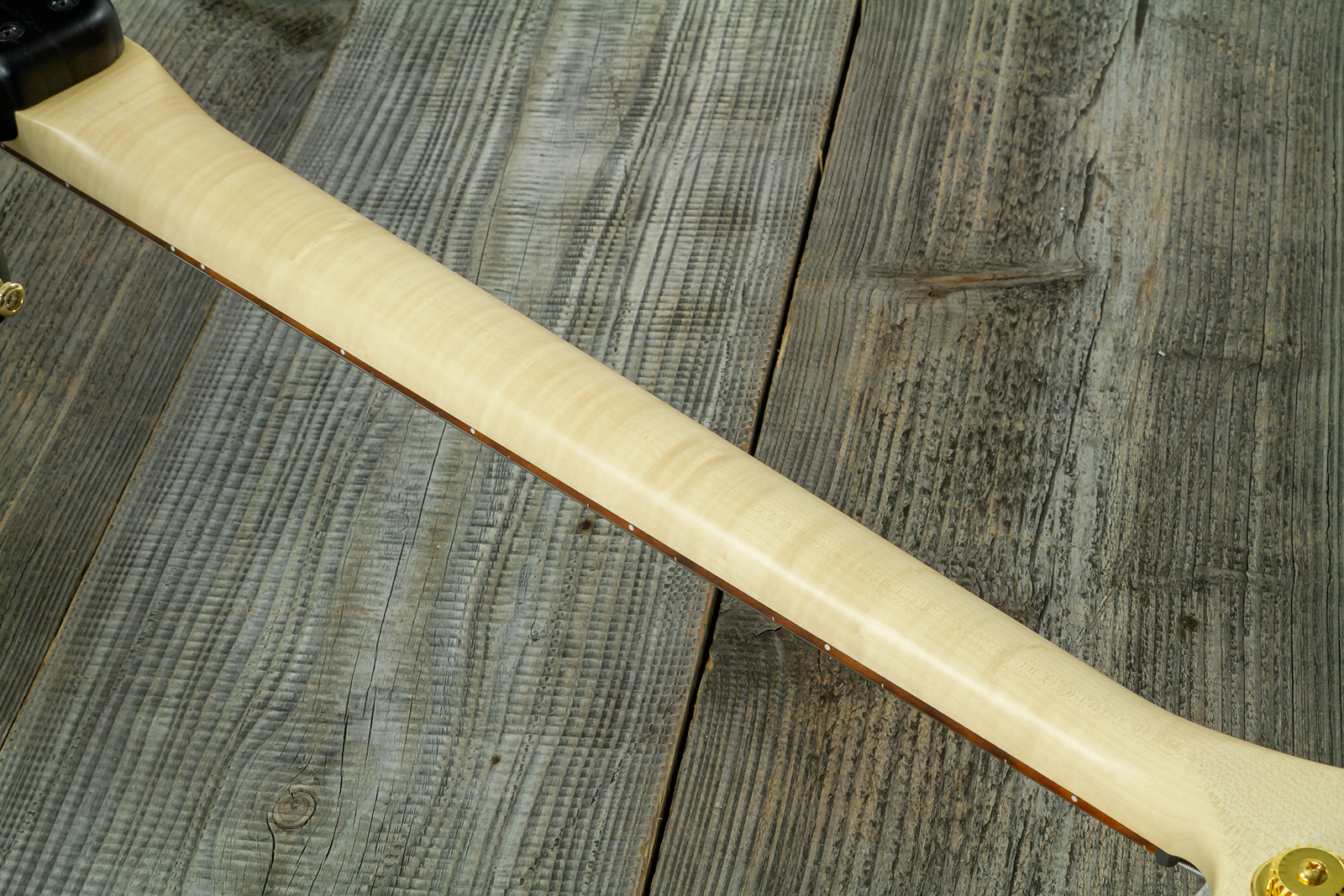 Sandberg California Tm4 Sl Superlight Gh 4c All Active Pf - Highgloss Black W. Matched Headstock - Solid body electric bass - Variation 10