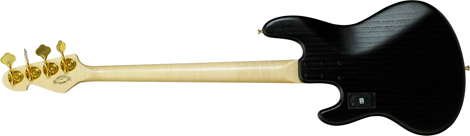 Sandberg California Tm4 Sl Superlight Gh 4c All Active Pf - Highgloss Black W. Matched Headstock - Solid body electric bass - Variation 2