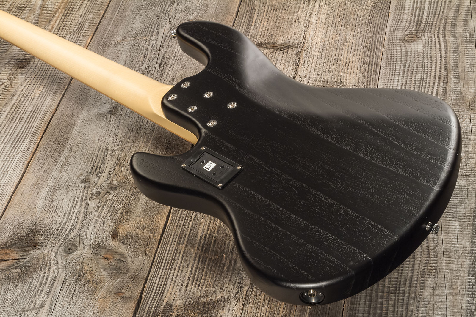 Sandberg California Tm4 Super Light Black Dots 4c All Active Mn - Matt Black - Solid body electric bass - Variation 4