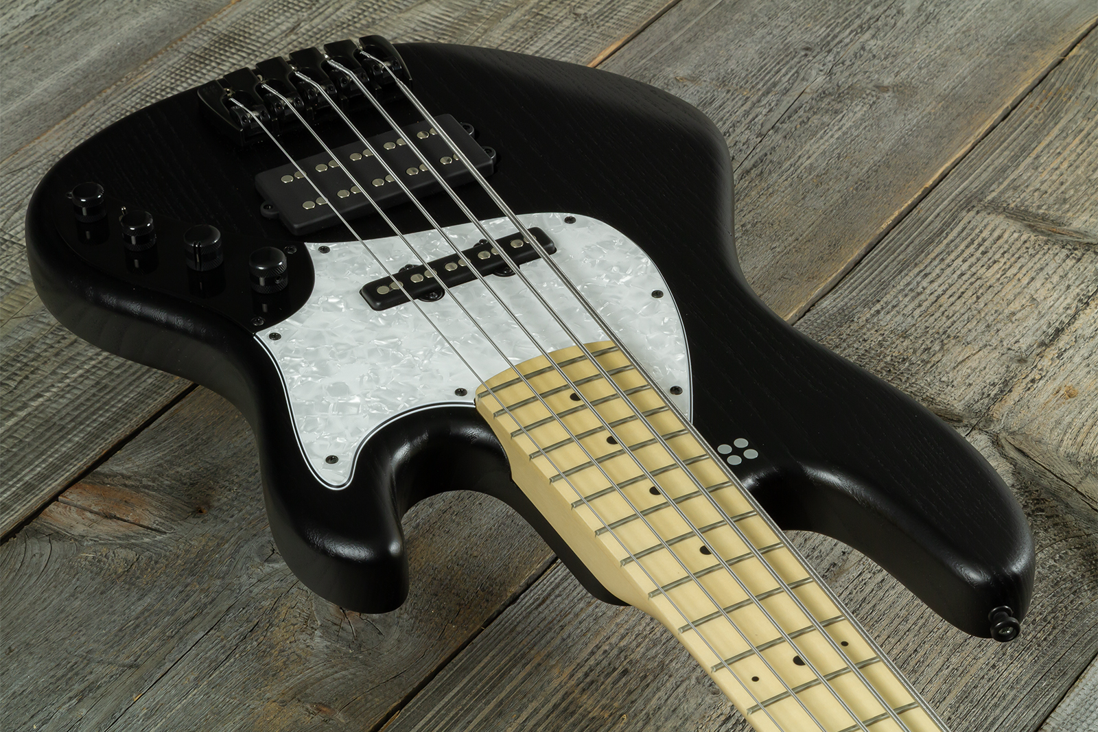 Sandberg California Tm5 Sl Superlight 5c All Active Mn #49436 - Black Matt - Solid body electric bass - Variation 2