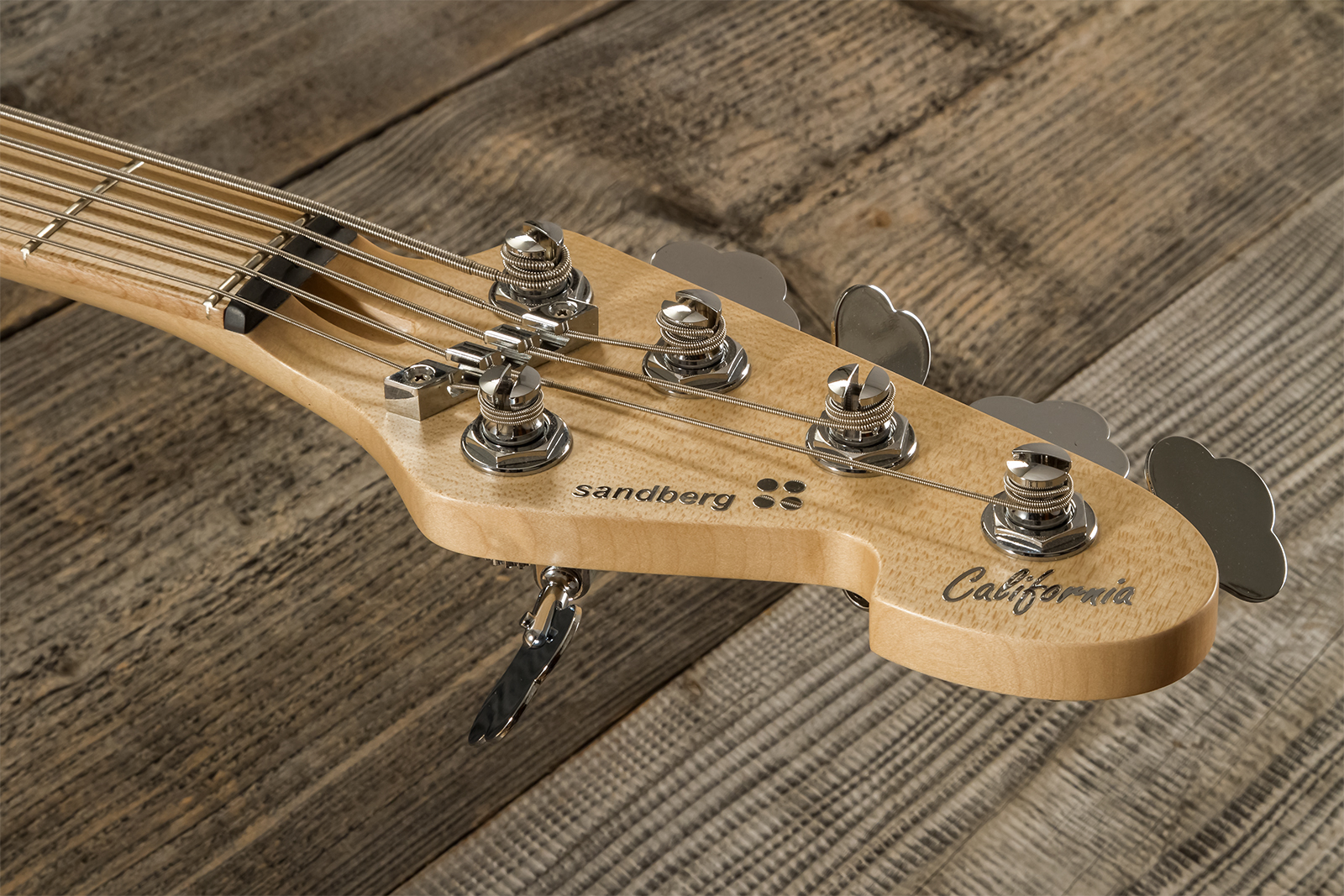 Sandberg California Tm5 Sl Superlight Black Dots 5c All Active Mn - Black - Solid body electric bass - Variation 6