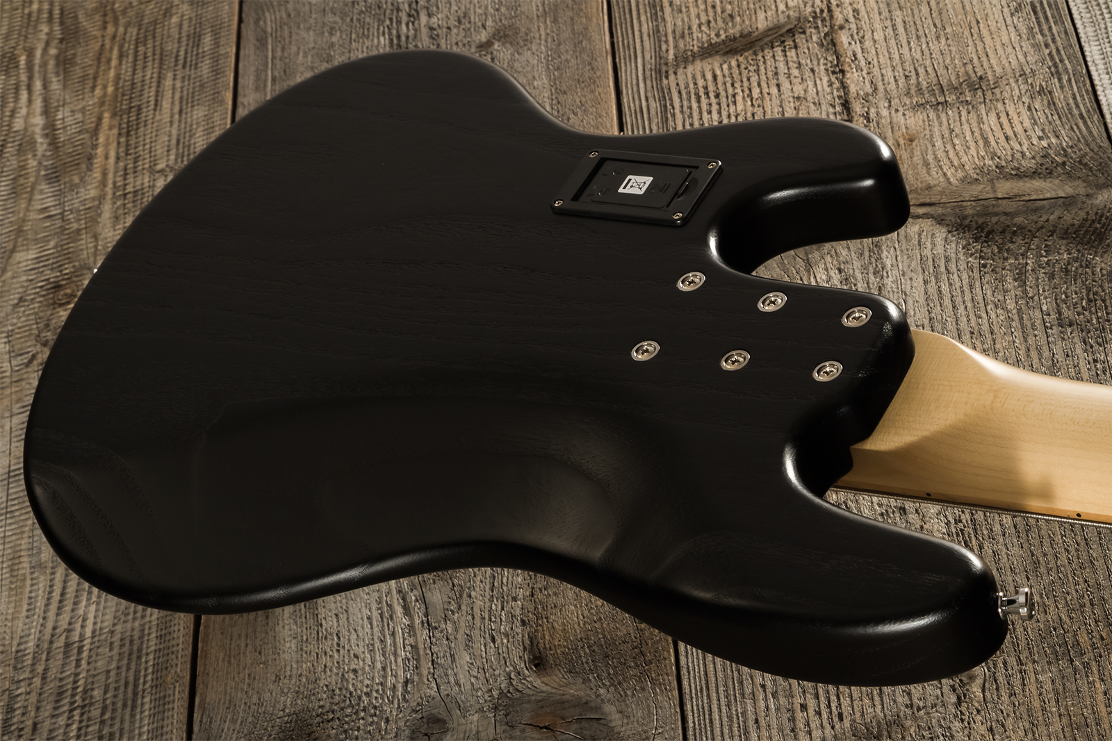 Sandberg California Tm5 Sl Superlight Black Dots 5c All Active Mn - Black - Solid body electric bass - Variation 7