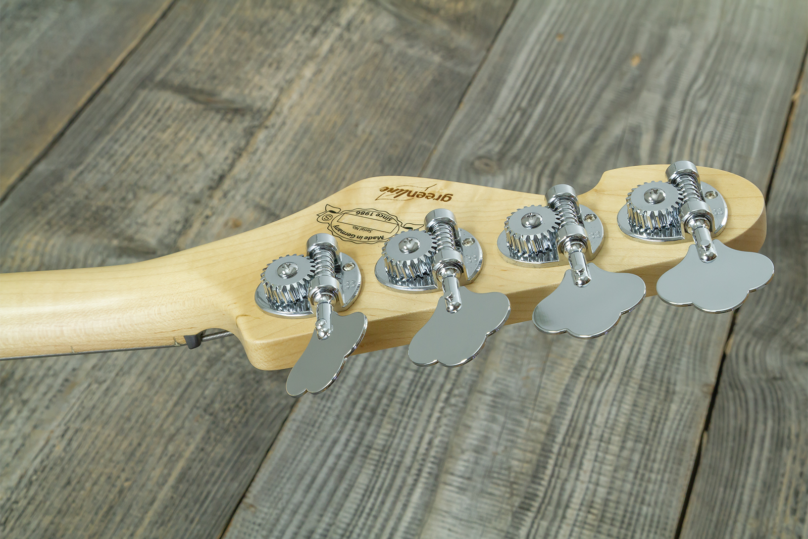 Sandberg California Tt Short Scale Active Mn - Highgloss Creme - Solid body electric bass - Variation 10