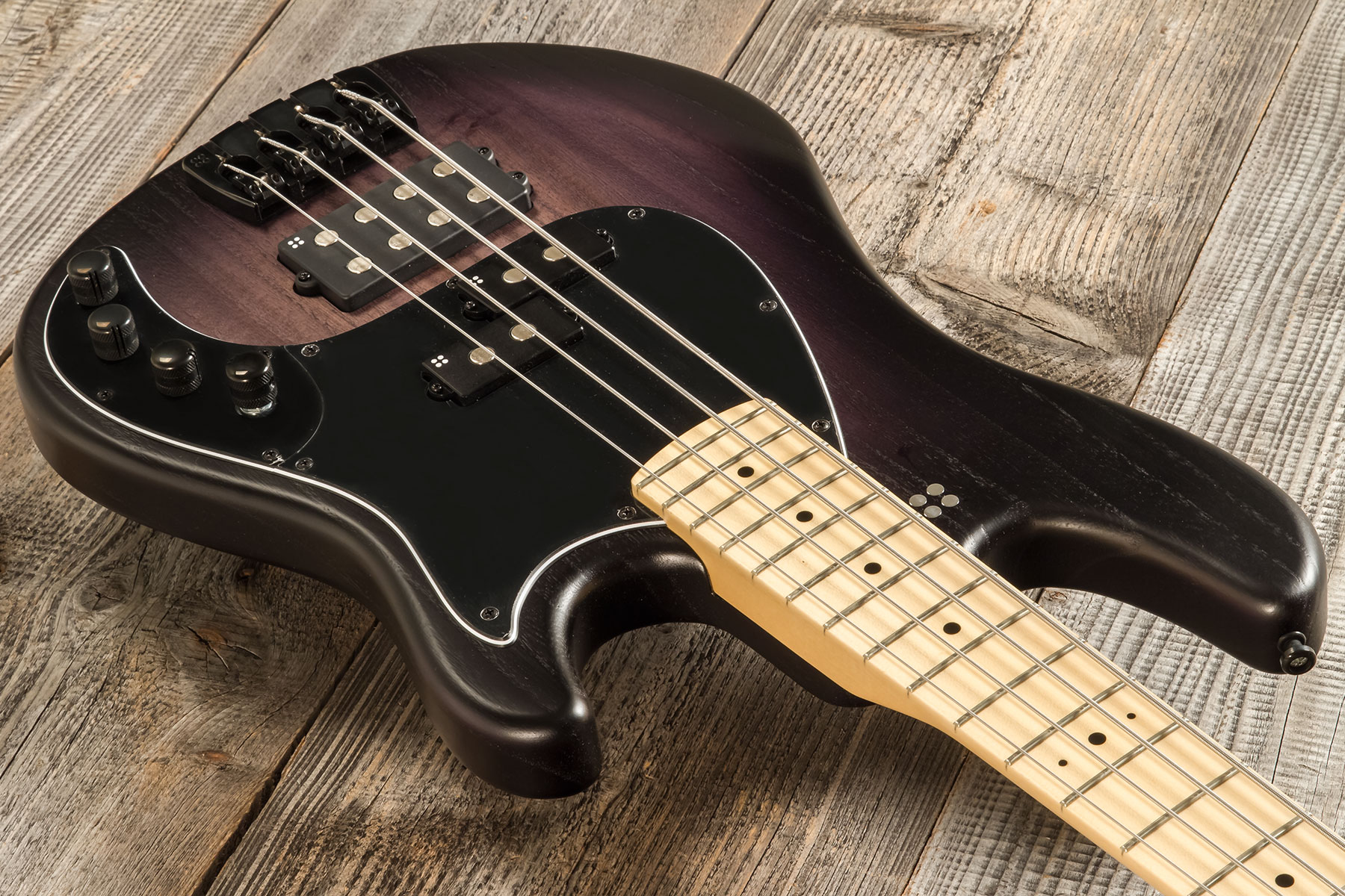 Sandberg California Vm4 Sl Superlight Ltd All Active Mn #47154 - Blackburst Matt - Solid body electric bass - Variation 2