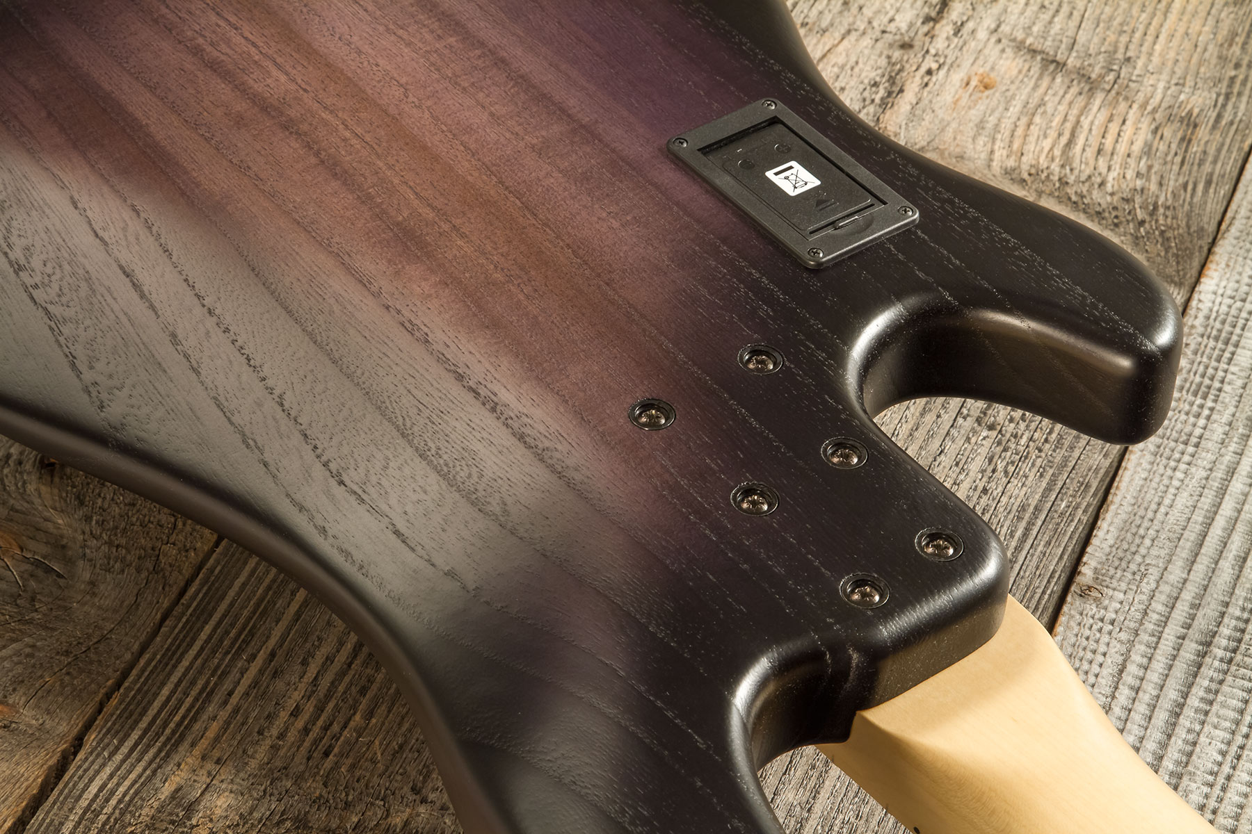 Sandberg California Vm4 Sl Superlight Ltd All Active Mn #47154 - Blackburst Matt - Solid body electric bass - Variation 5