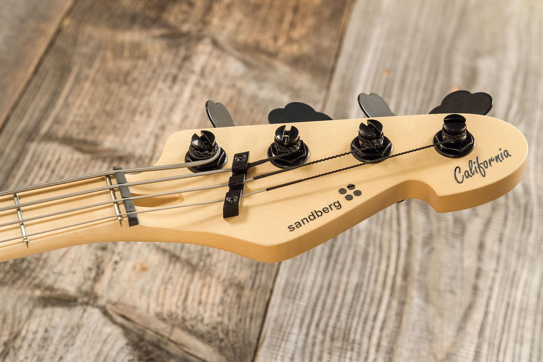 Sandberg California Vm4 Sl Superlight Ltd All Active Mn #47154 - Blackburst Matt - Solid body electric bass - Variation 6