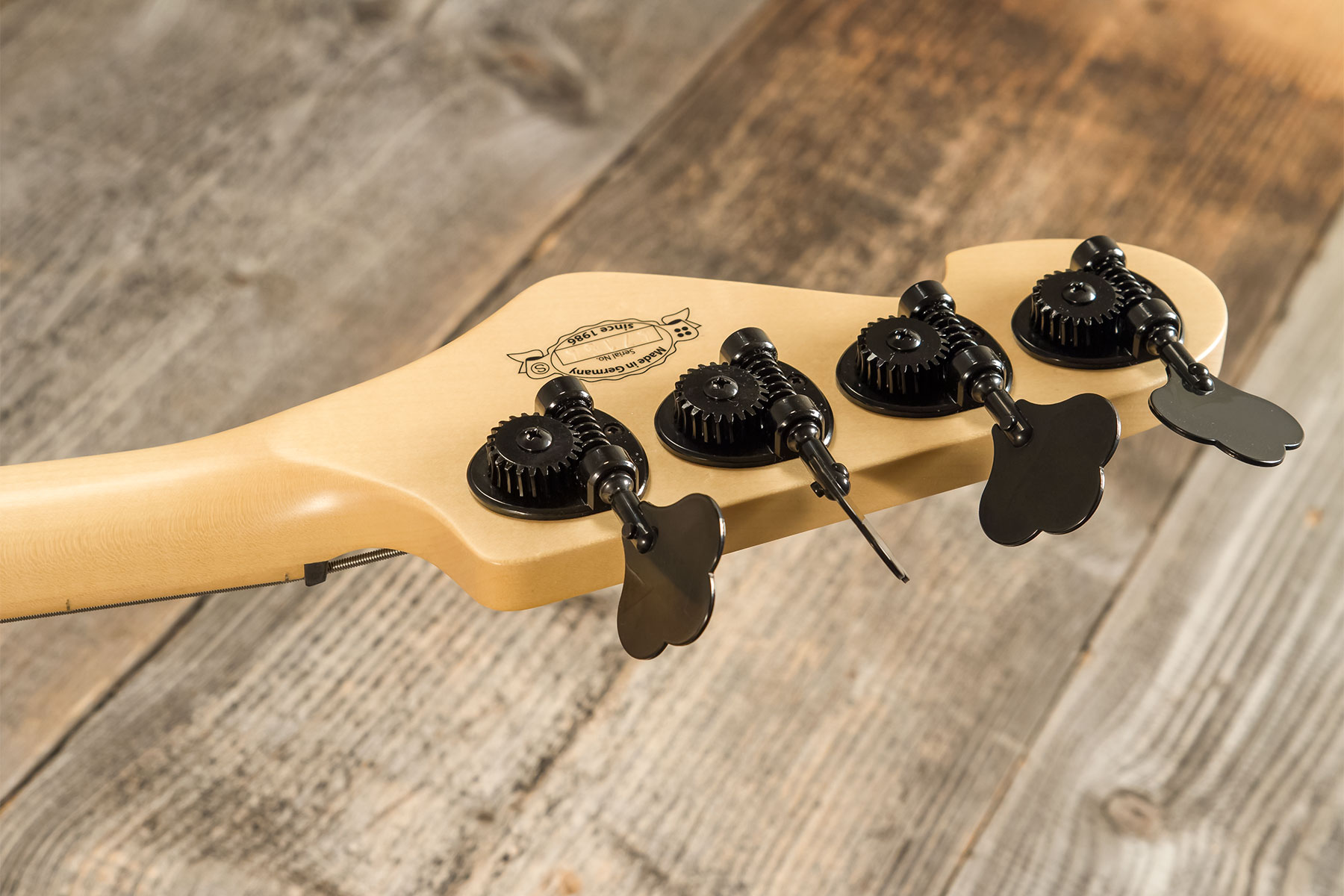 Sandberg California Vm4 Sl Superlight Ltd All Active Mn #47154 - Blackburst Matt - Solid body electric bass - Variation 7