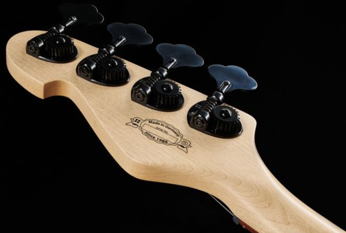 Sandberg California Vm4 White Dots All 4c Active Rw - Highgloss Black - Solid body electric bass - Variation 5