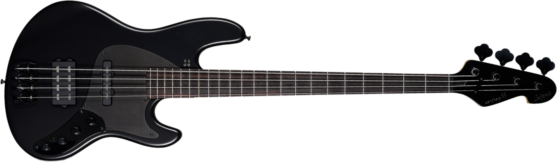 Sandberg California Tm4 Nighthawk All Active Pf - Matt Black - Solid body electric bass - Main picture