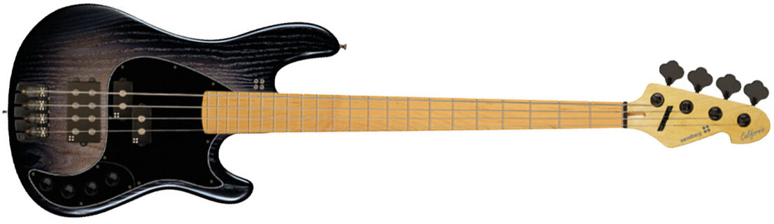 Sandberg California Vm4 Sl Superlight Ltd All Active Mn #47154 - Blackburst Matt - Solid body electric bass - Main picture