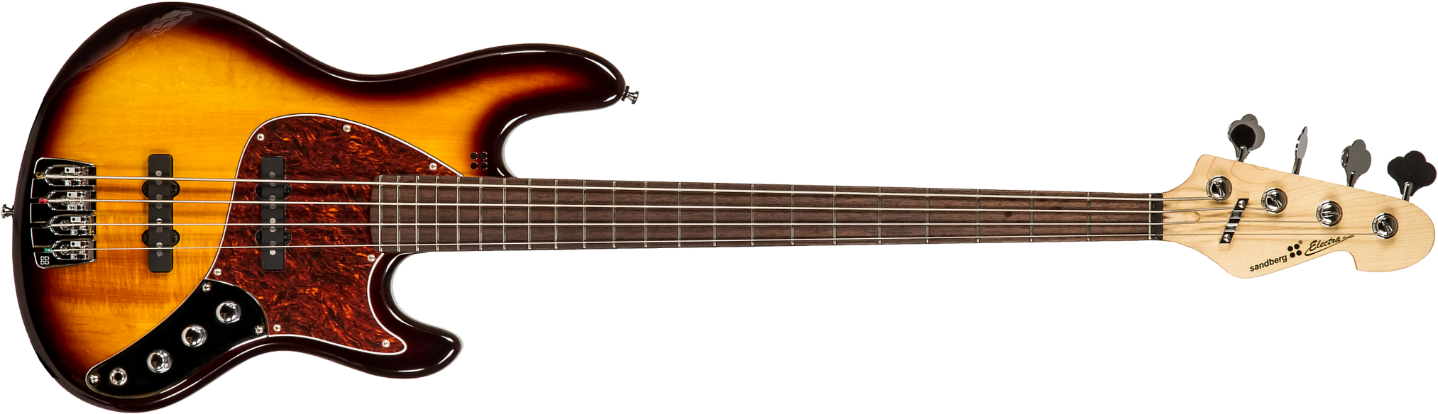 Sandberg Electra Bass Tt 4 Active Rw - 3-tone Sunburst - Solid body electric bass - Main picture