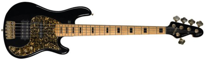 Sandberg Ida Nielsen Asien Silk 5 California V Signature 5c Active Mn - Soft Aged Black - Solid body electric bass - Main picture