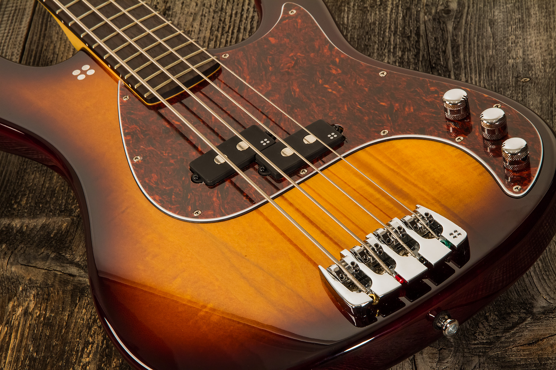 Sandberg Electra Bass Vs 4 Active Rw - Tobacco Sunburst - Solid body electric bass - Variation 3