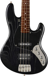 Solid body electric bass Sandberg                       California TM4 SL Superlight (PF, White Dots) - Black matt