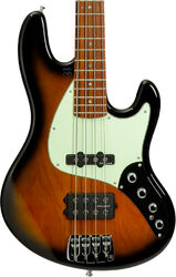Solid body electric bass Sandberg                       California TM SL Superlight 4-String (Abalone Dots,PF) - tobacco sunburst