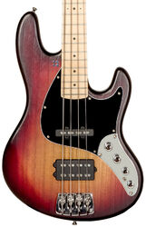 Solid body electric bass Sandberg                       California TM4 SL Superlight Black Dots - 3 tone sunburst