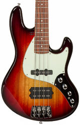 Solid body electric bass Sandberg                       California TM4 SL Superlight Ltd #44491 - Ultra soft aged 3-tone sunburst gloss