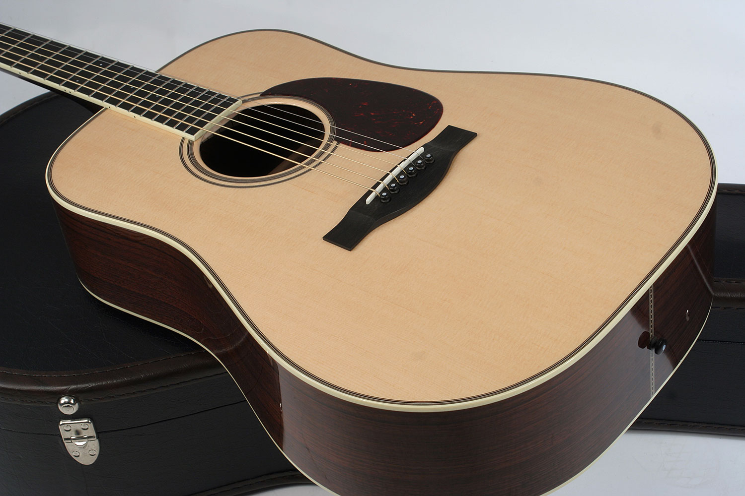 Santa Cruz D Model Dreadnought Epicea Palissandre - Natural - Acoustic guitar & electro - Variation 3