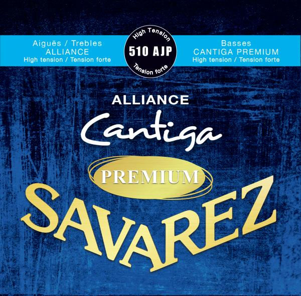 Savarez Jeu De 6 Cordes 510 Ajp Cantiga Alliance Premium Tension Forte - Nylon guitar strings - Main picture