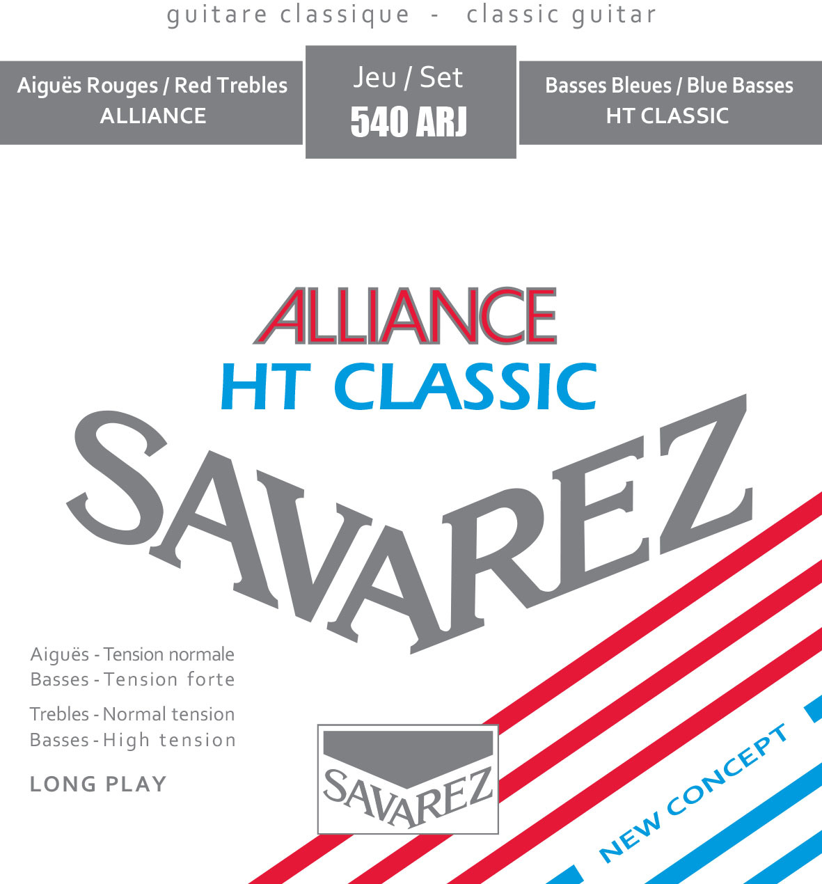 Savarez 540arj Alliance Ht Classic Tirant Mixte - Nylon guitar strings - Main picture