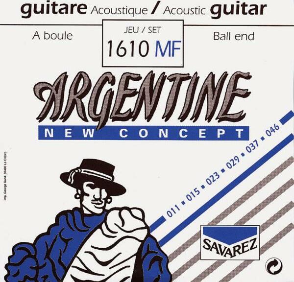 Savarez Jeu De 6 Cordes Classic 1610mf Argentine Light 11-46 - Acoustic guitar strings - Main picture