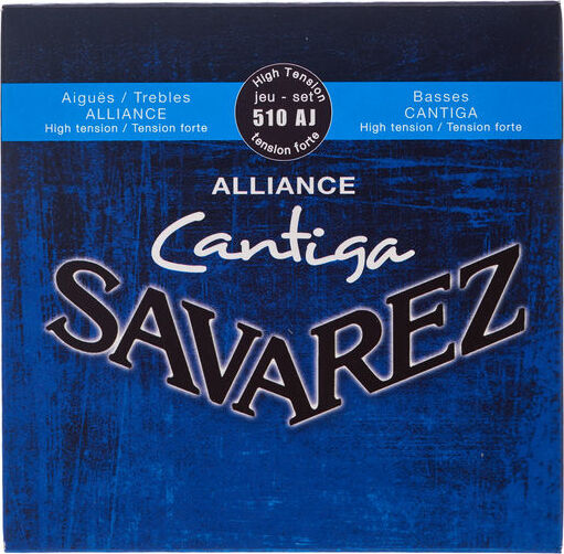 Savarez Jeu De 6 Cordes Guit. Classique Cantiga Alliance Tension Forte 510aj - Nylon guitar strings - Main picture