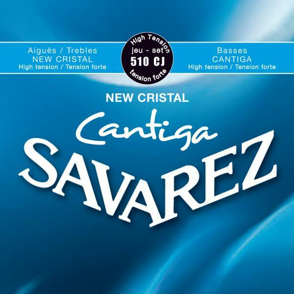 Savarez Jeu De 6 Cordes Guit. Classique Cantiga New Cristal Tension Forte 510cj - Nylon guitar strings - Main picture