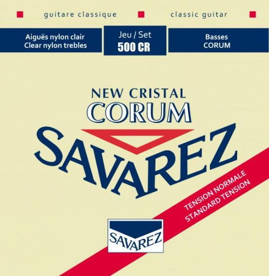 Savarez Jeu De 6 Cordes New Cristal Corum Normal Tension 500cr - Nylon guitar strings - Main picture