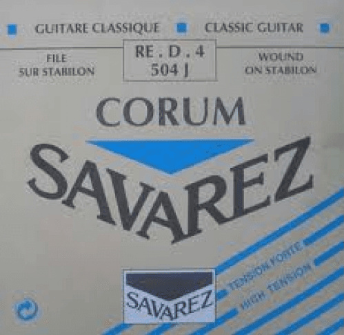 Savarez Re-4 Bleu File Argente - Nylon guitar strings - Main picture