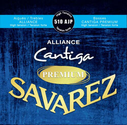 Nylon guitar strings Savarez 510 AJP Cantiga Alliance Premium Forte - Set of strings