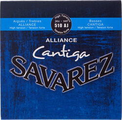 Nylon guitar strings Savarez 510AJ Alliance Cantiga High Tension - Set of strings
