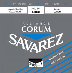 Nylon guitar strings Savarez 500AJ Alliance Corum - Set of strings