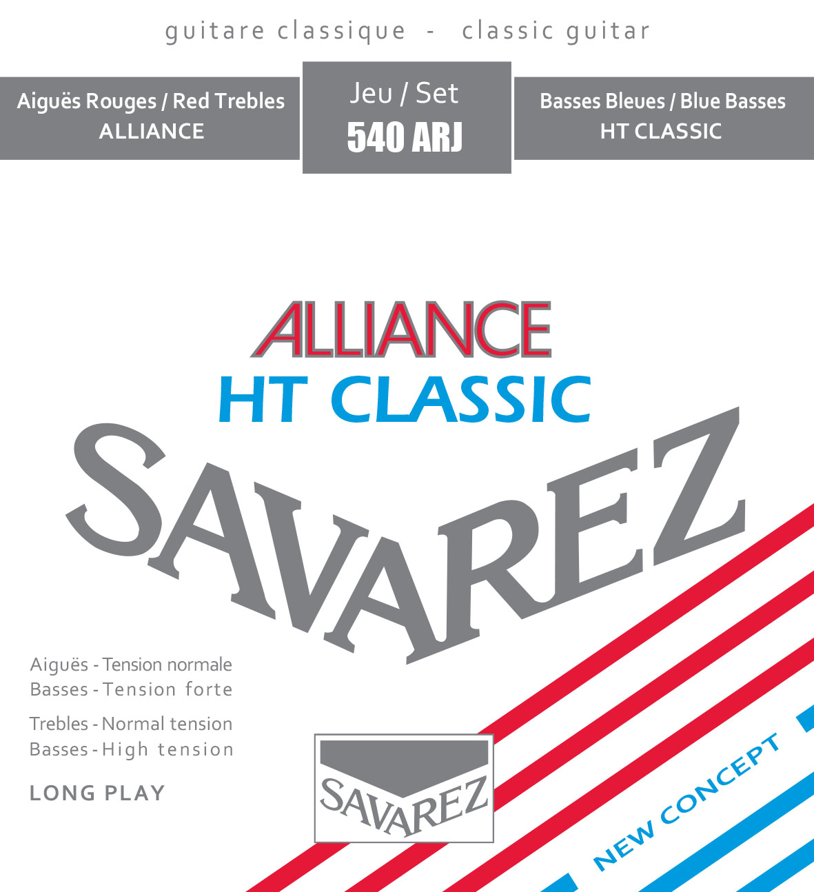 Savarez 540arj Alliance Ht Classic Tirant Mixte - Nylon guitar strings - Variation 1