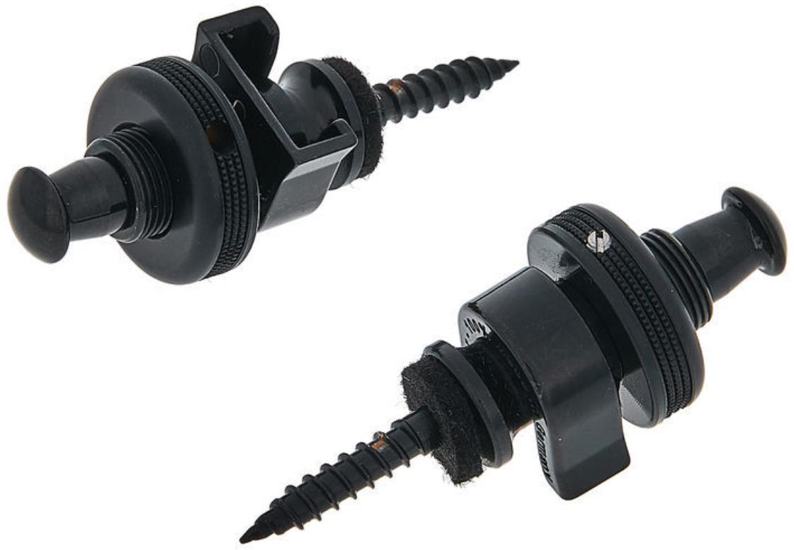 Straplock Schaller S-Locks Pair - Black