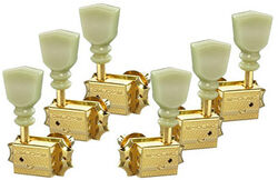 Tuning machine Schaller Original G Keystone DR - Gold