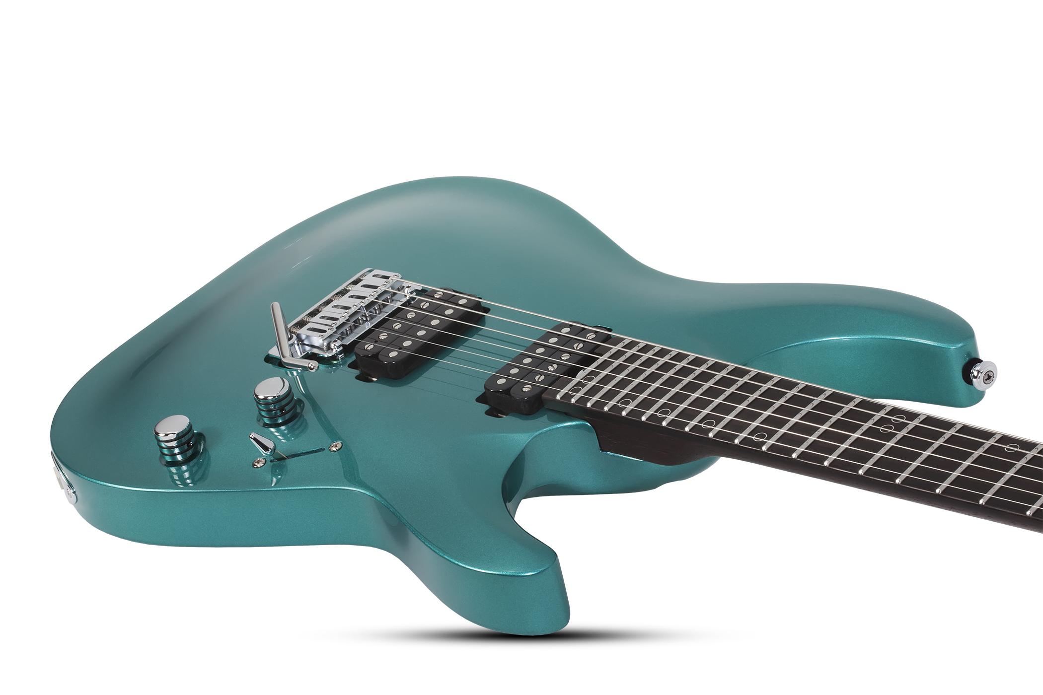 Schecter Aaron Marshall Am-6 Signature 2h Trem Eb - Artic Jade - Str shape electric guitar - Variation 2