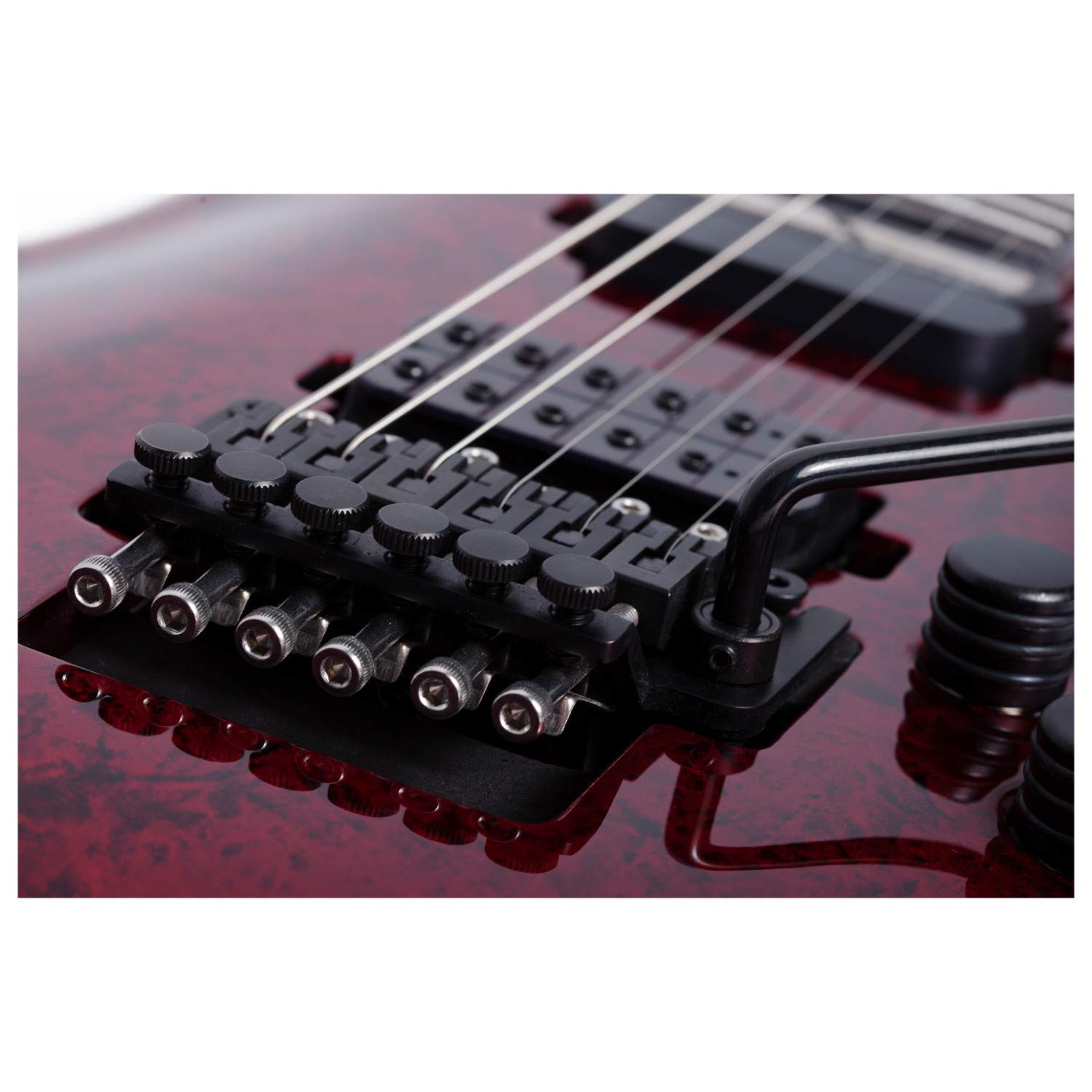 Schecter Apocalypse C-1 Fr S 2h Sustainiac - Red Reign - Double cut electric guitar - Variation 3