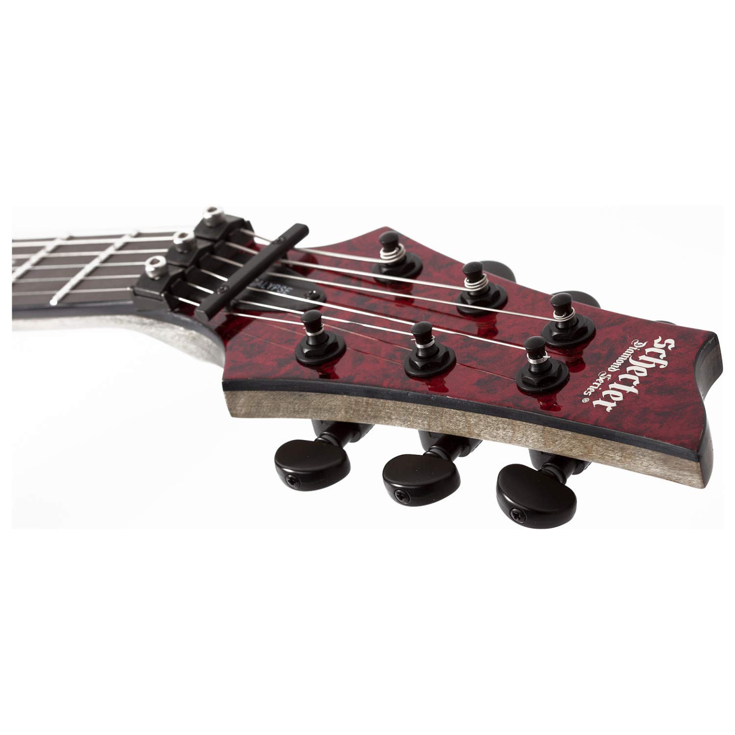 Schecter Apocalypse C-1 Fr S 2h Sustainiac - Red Reign - Double cut electric guitar - Variation 4